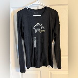 Columbia Charcoal Crew Neck Tee